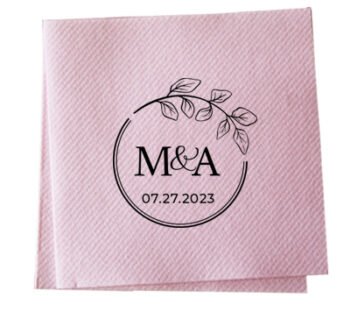 Cocktail-20cm-X-20cm-Top-Center-Flower-Wedding-Napkins
