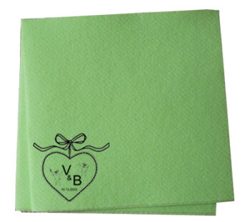Drinks Love Foil Wedding Napkins