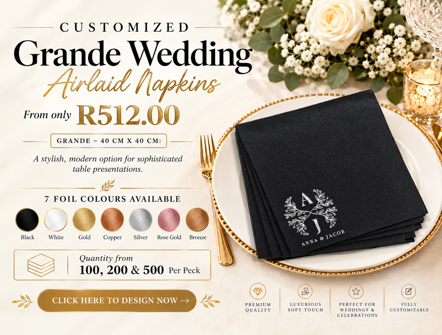 Personalized-Wedding-Napkins-Grande-white
