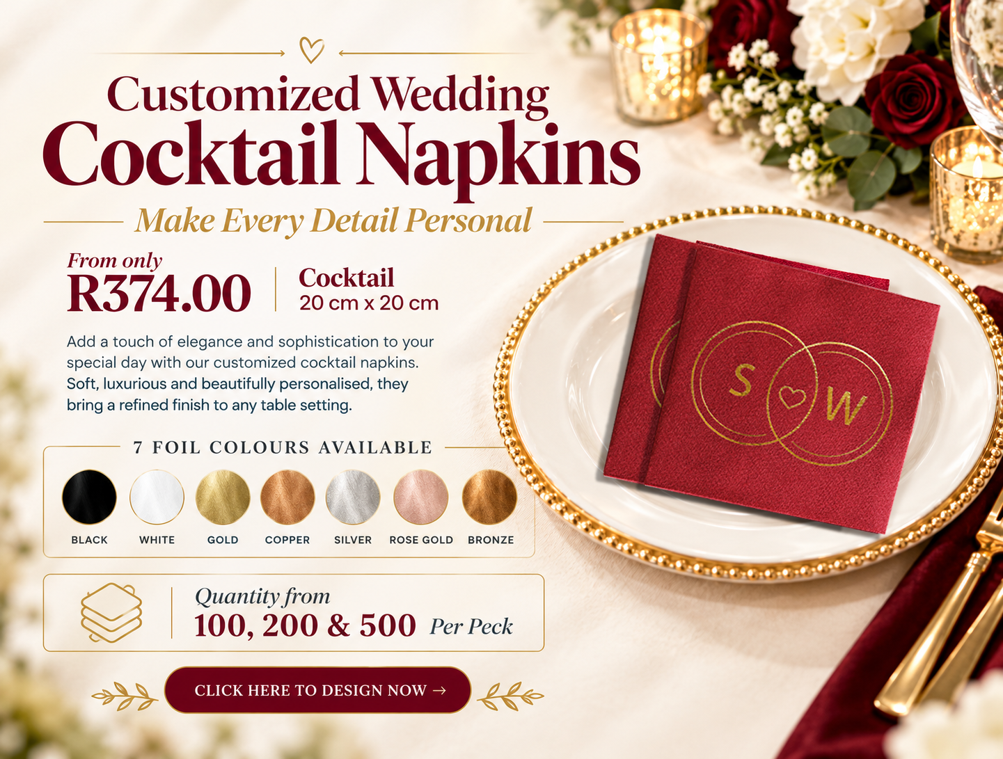 Personalized-Wedding-Napkins-cocktail